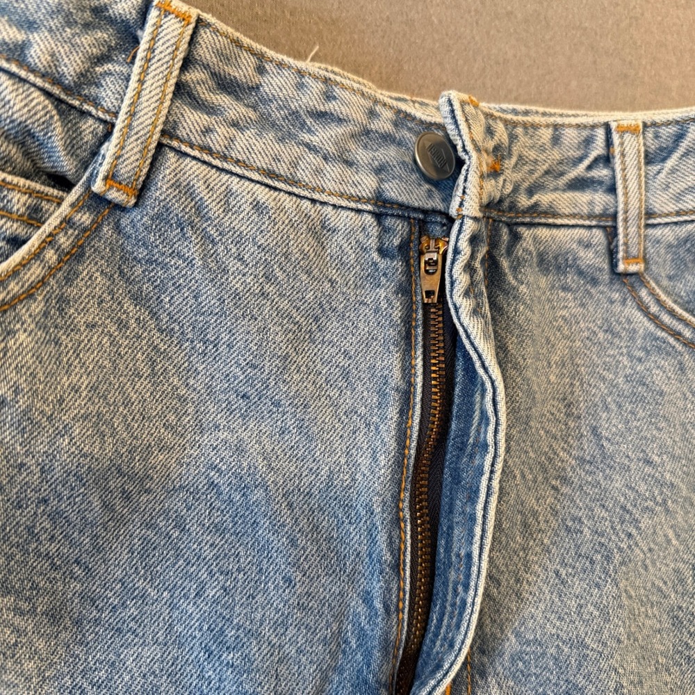 Vintage Bongo Jeans by Gene Montesano High Waist Tapered Made in USA size 9 - Picture 13 of 14